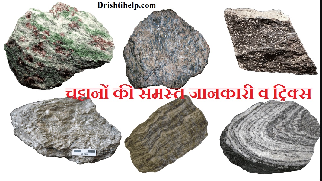 चट्टानों की समस्त जानकारी व ट्रिक्स