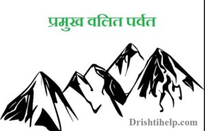 प्रमुख वलित पर्वत